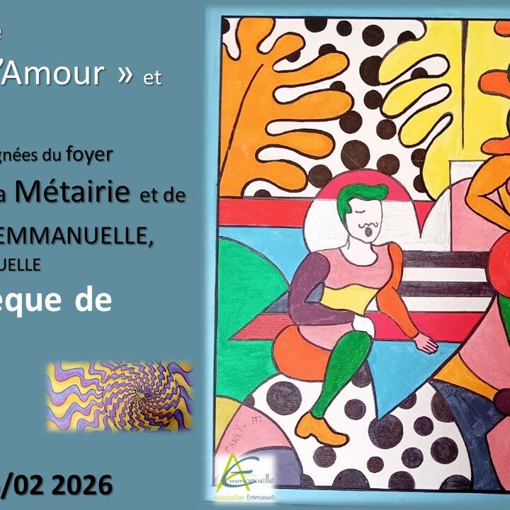 Affiche Exposition Médiathéque Février 2026