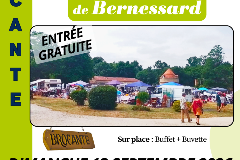 Affiche brocante 2026